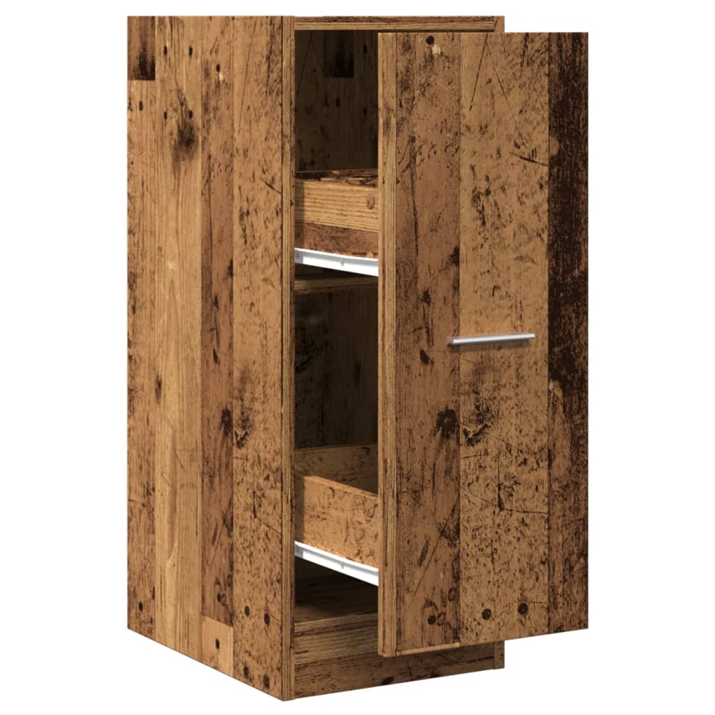 Armoire d'apothicaire vieux bois 30x41x77,5cm bois d'ingénierie Casiers & armoires de rangement vidaXL   