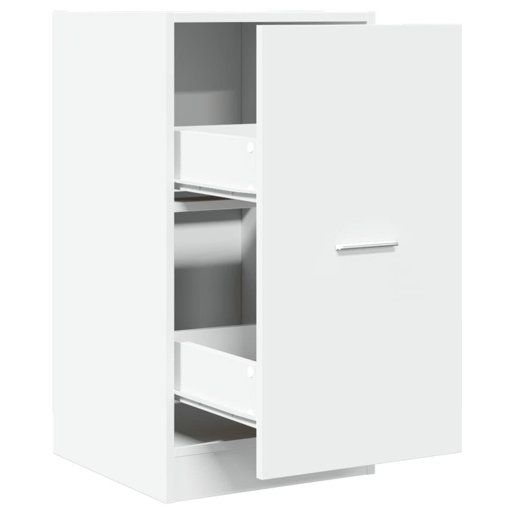 Armoire d'apothicaire blanc 40x41x77,5 cm bois d'ingénierie Casiers & armoires de rangement vidaXL   