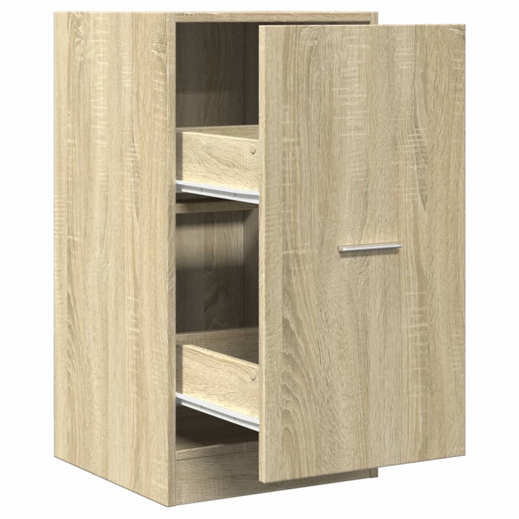 Armoire d'apothicaire chêne sonoma 40x41x77,5cm bois ingénierie Casiers & armoires de rangement vidaXL   