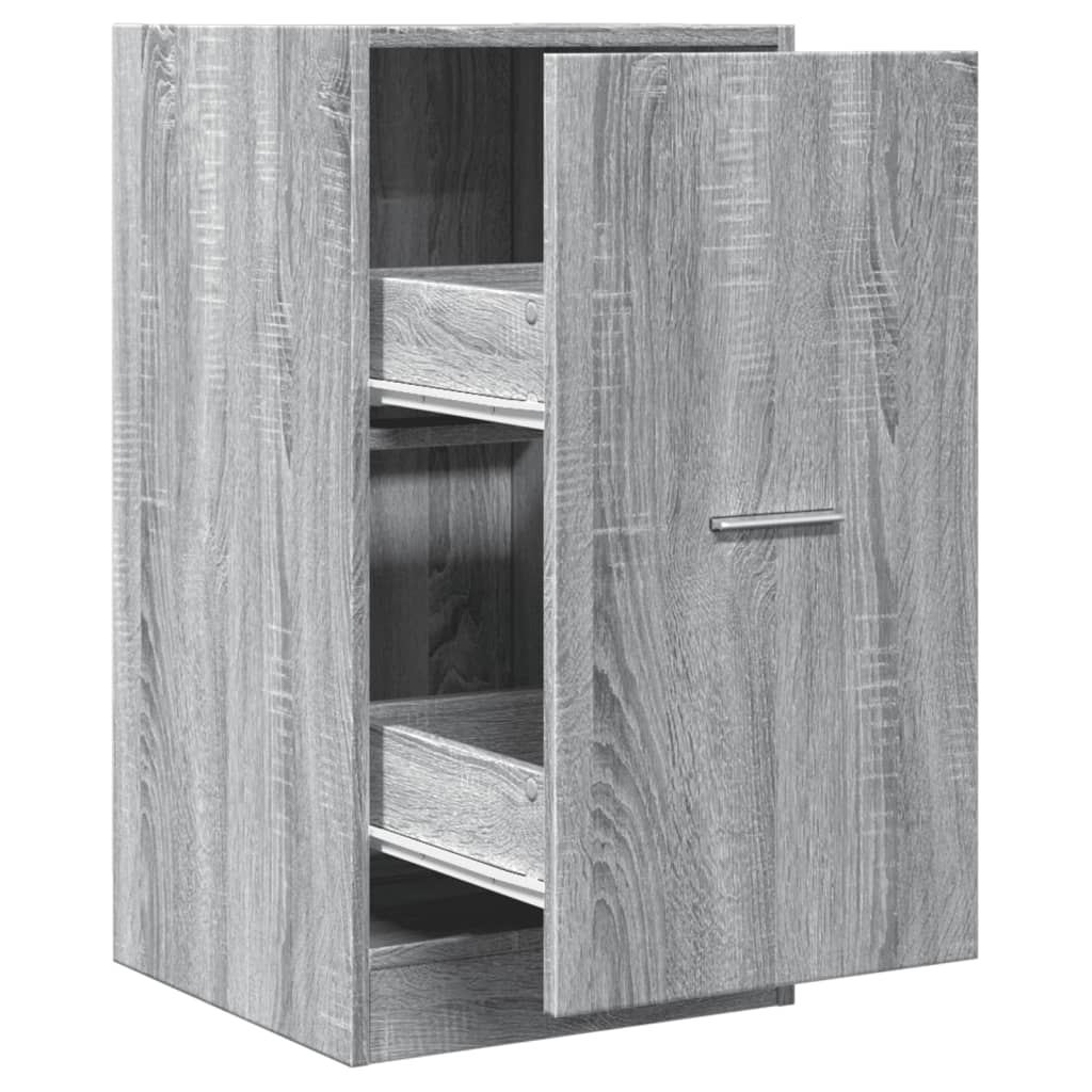 Armoire apothicaire sonoma gris 40x41x77,5 cm bois d'ingénierie Casiers & armoires de rangement vidaXL   