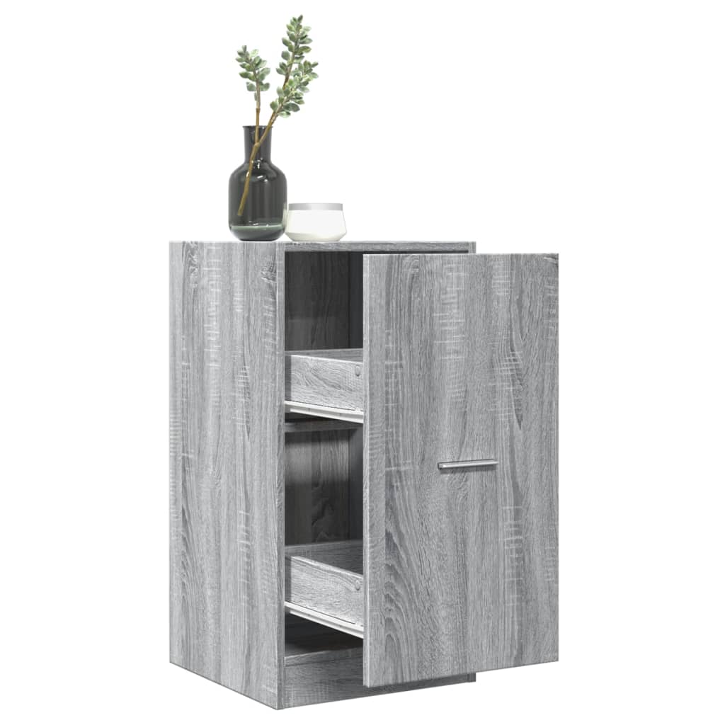 Armoire apothicaire sonoma gris 40x41x77,5 cm bois d'ingénierie Casiers & armoires de rangement vidaXL   