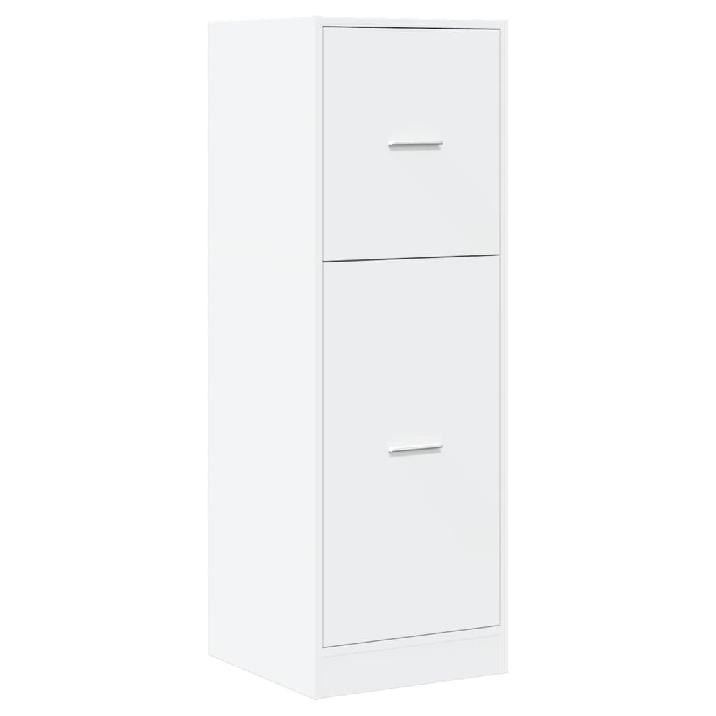 Armoire d'apothicaire blanc 40x41x118 cm bois d'ingénierie Casiers & armoires de rangement vidaXL   