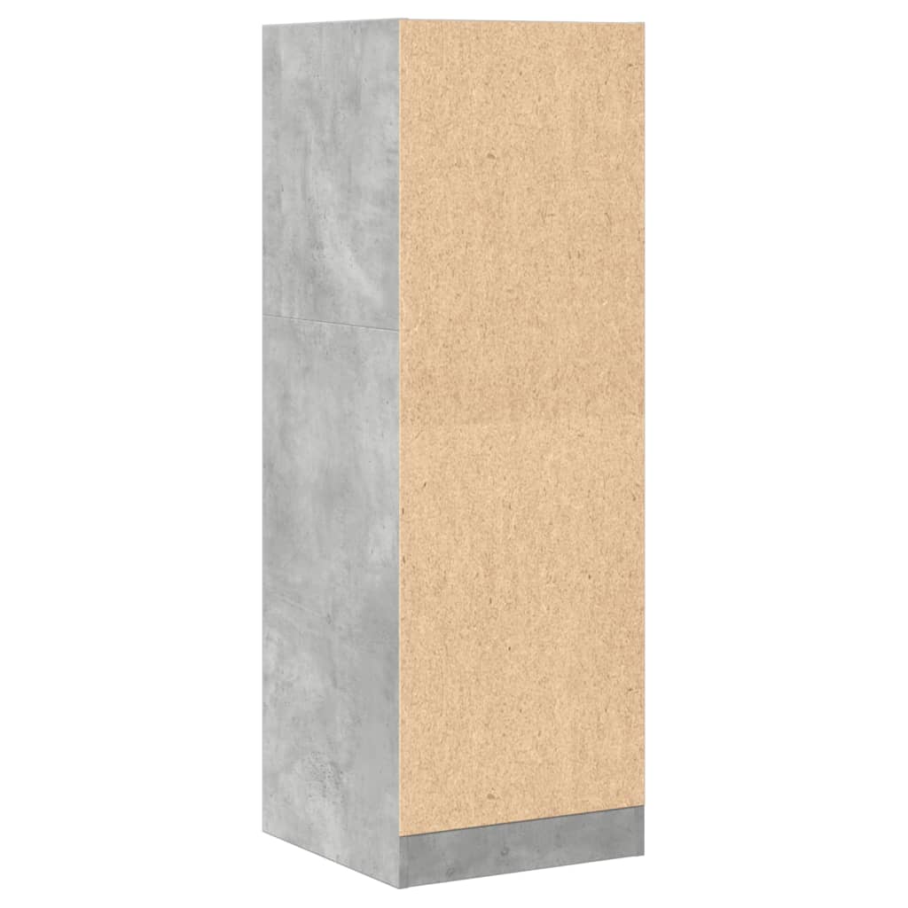 Armoire d'apothicaire gris béton 40x41x118 cm bois d'ingénierie Casiers & armoires de rangement vidaXL   