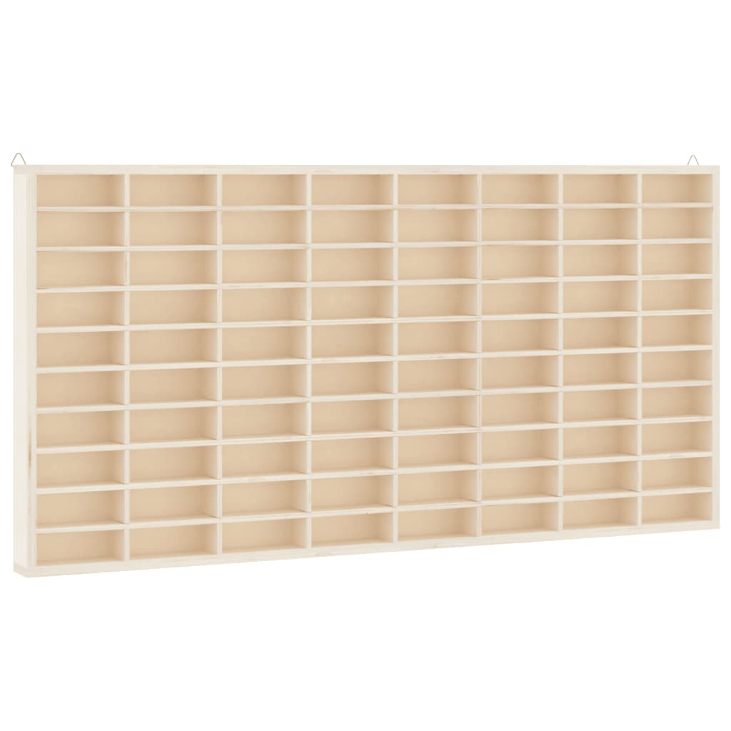 Vitrine murale avec 80 compartiments 80x4,5x40,5 cm - Xios Store SNC