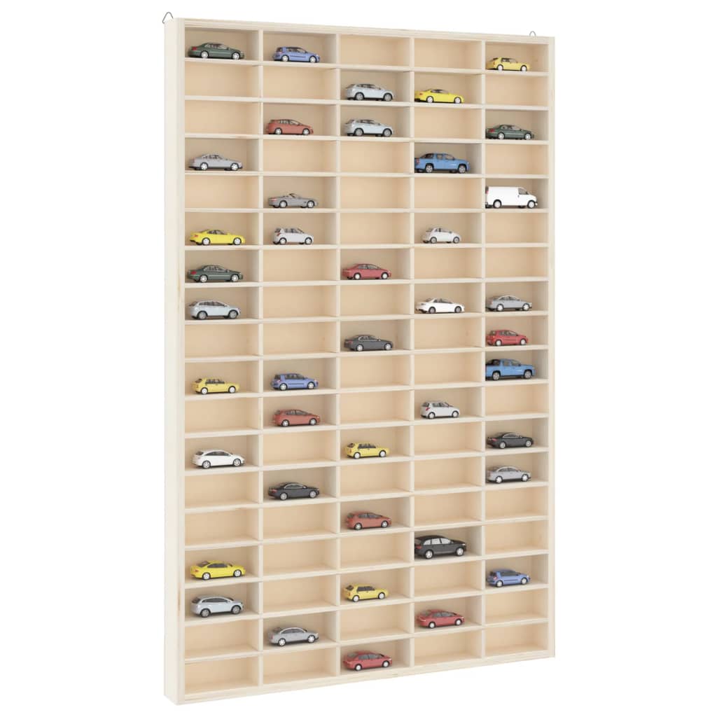 Vitrine murale avec 90 compartiments 50,5x4,5x79 cm - Xios Store SNC