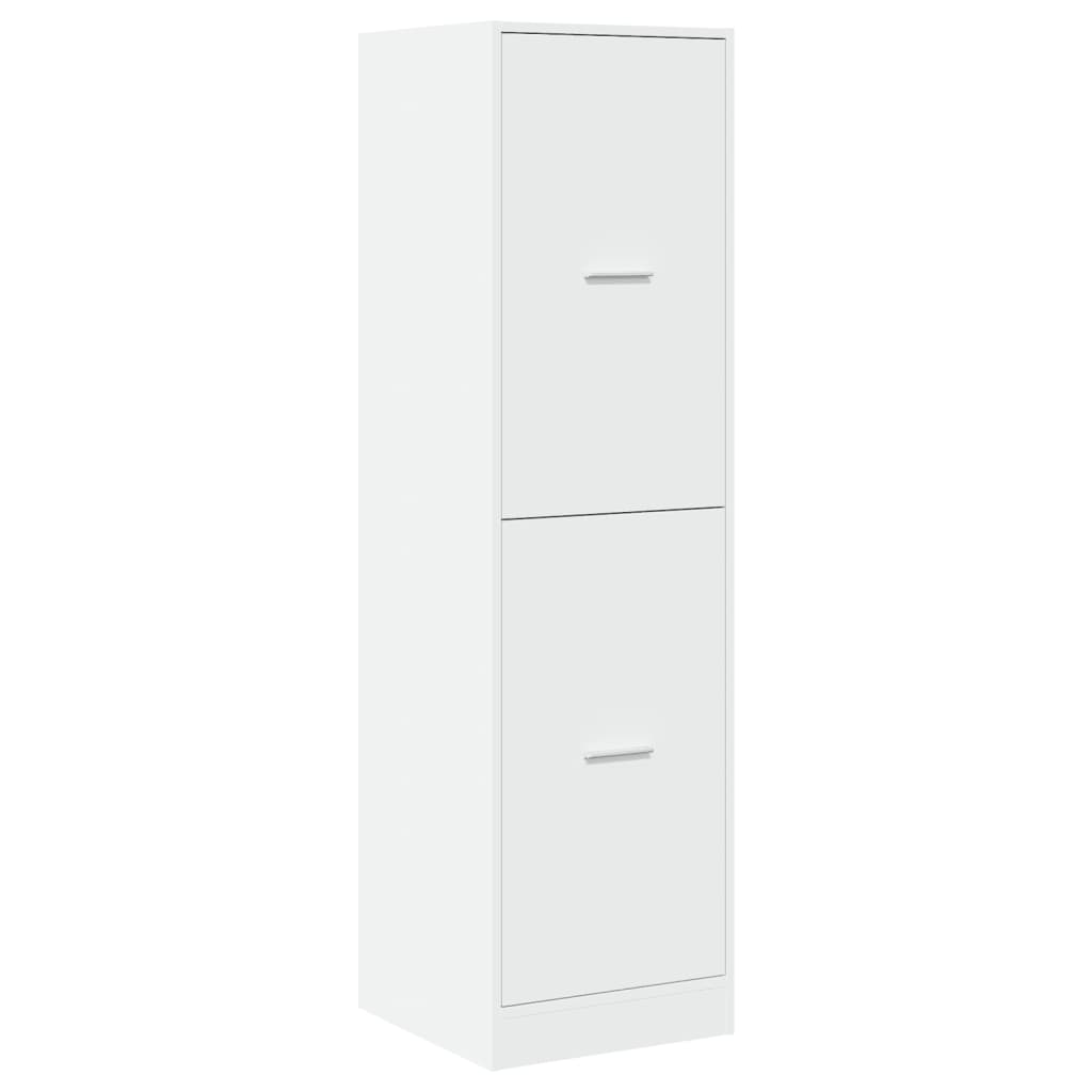 Armoire d'apothicaire blanc 40x41x144,5 cm bois d'ingénierie Casiers & armoires de rangement vidaXL   