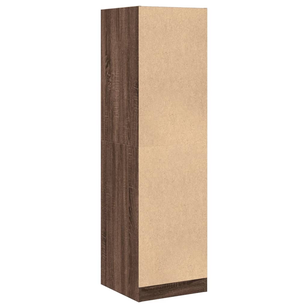 Armoire apothicaire chêne marron 40x41x144,5 cm bois ingénierie Casiers & armoires de rangement vidaXL   