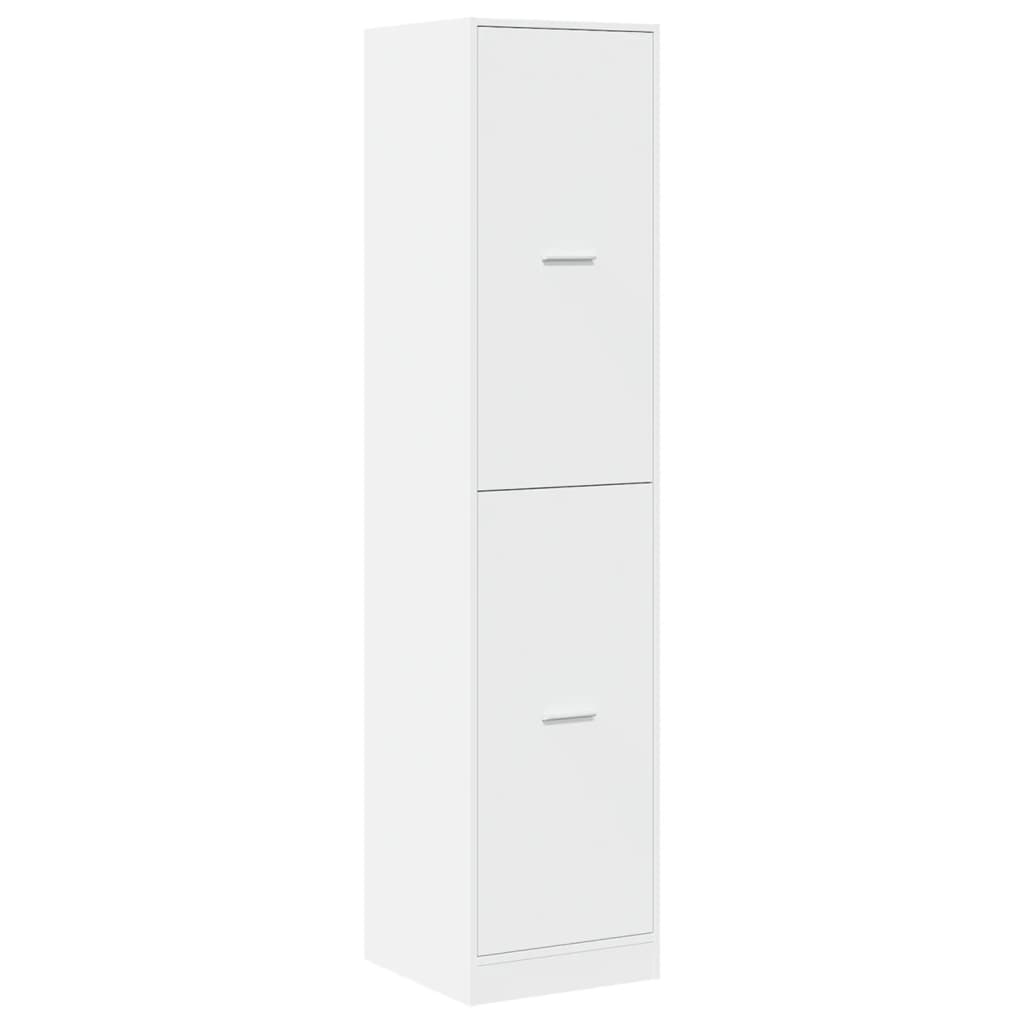 Armoire d'apothicaire blanc 40x41x174,5 cm bois d'ingénierie Casiers & armoires de rangement vidaXL   