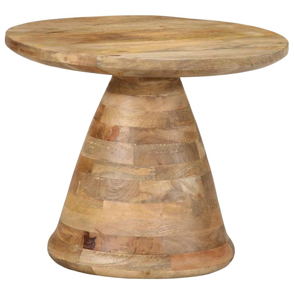 Table d'appoint Ø50x40 cm bois de manguier massif Tables d'appoint vidaXL