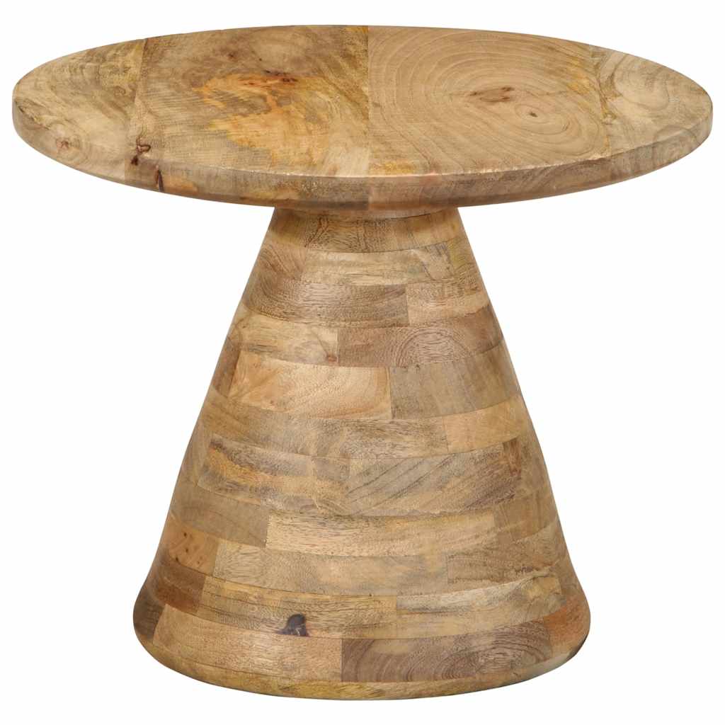 Table d'appoint Ø50x40 cm bois de manguier massif Tables d'appoint vidaXL