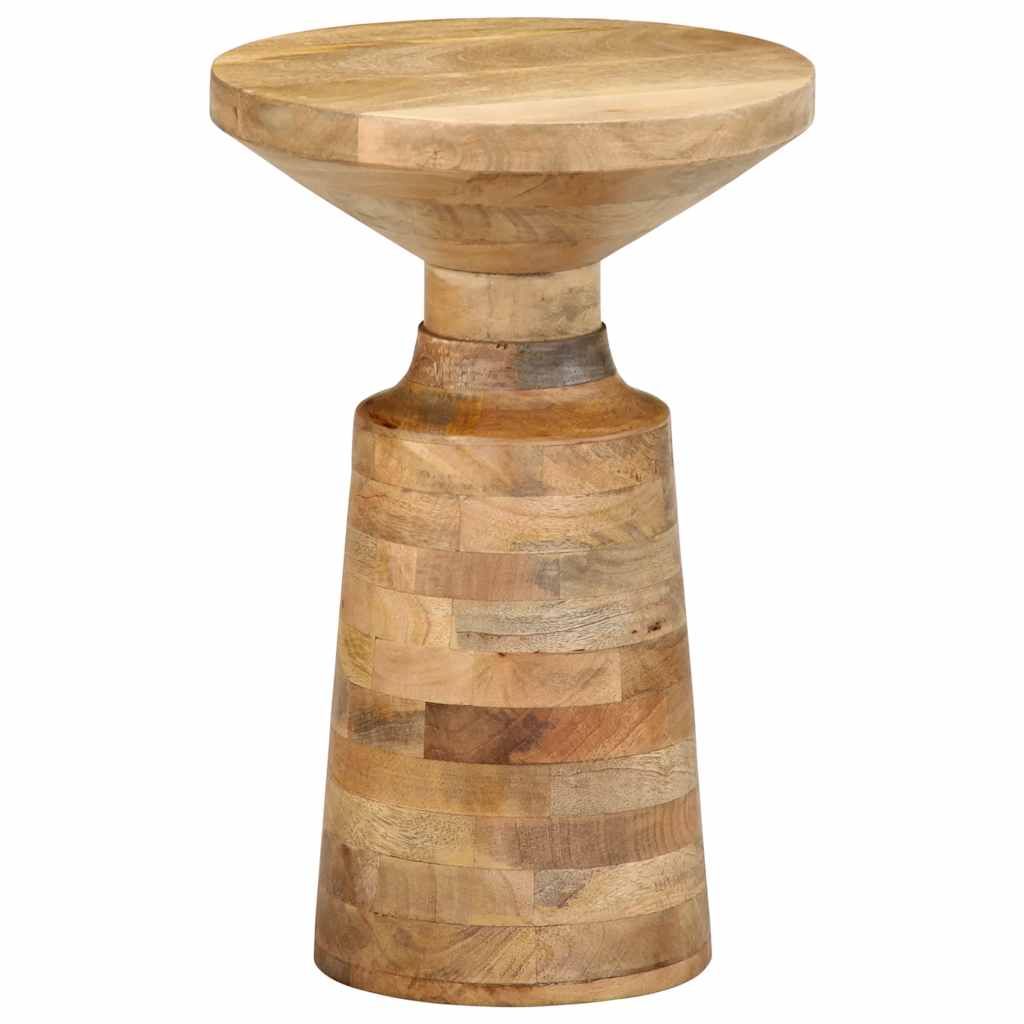 Table d'appoint Ø33x50 cm bois de manguier massif Tables d'appoint vidaXL