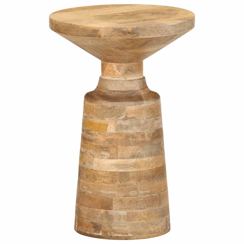 Table d'appoint Ø33x50 cm bois de manguier massif Tables d'appoint vidaXL