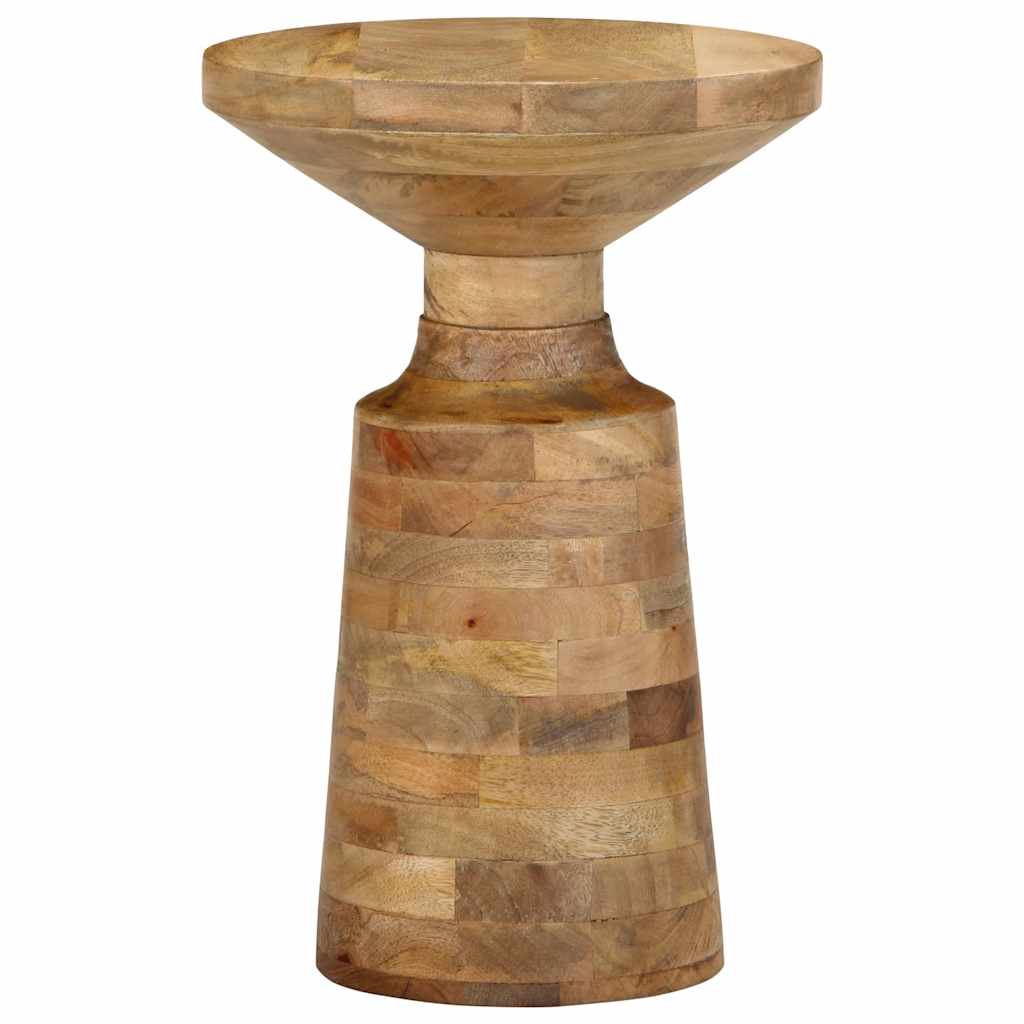 Table d'appoint Ø33x50 cm bois de manguier massif Tables d'appoint vidaXL