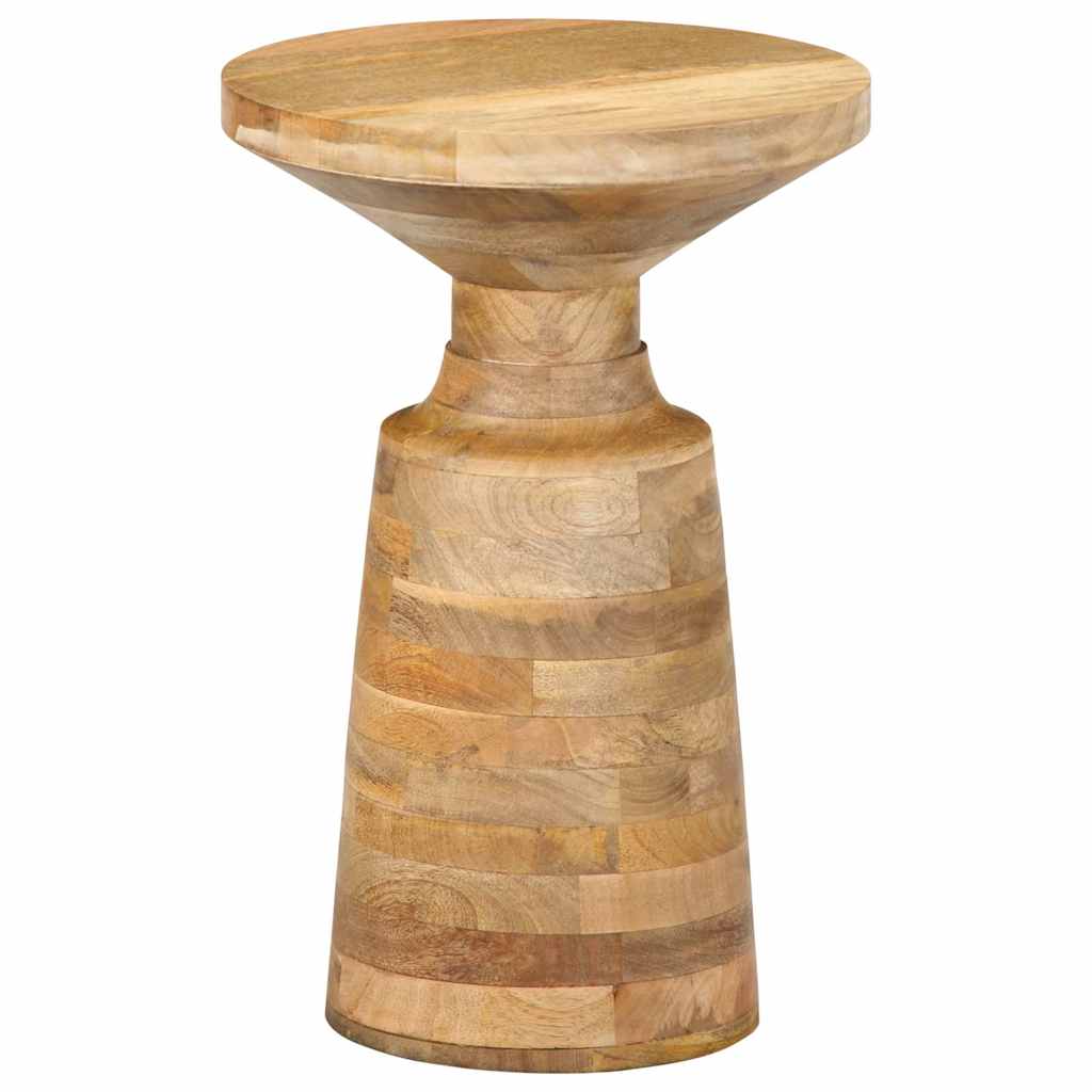 Table d'appoint Ø33x50 cm bois de manguier massif Tables d'appoint vidaXL