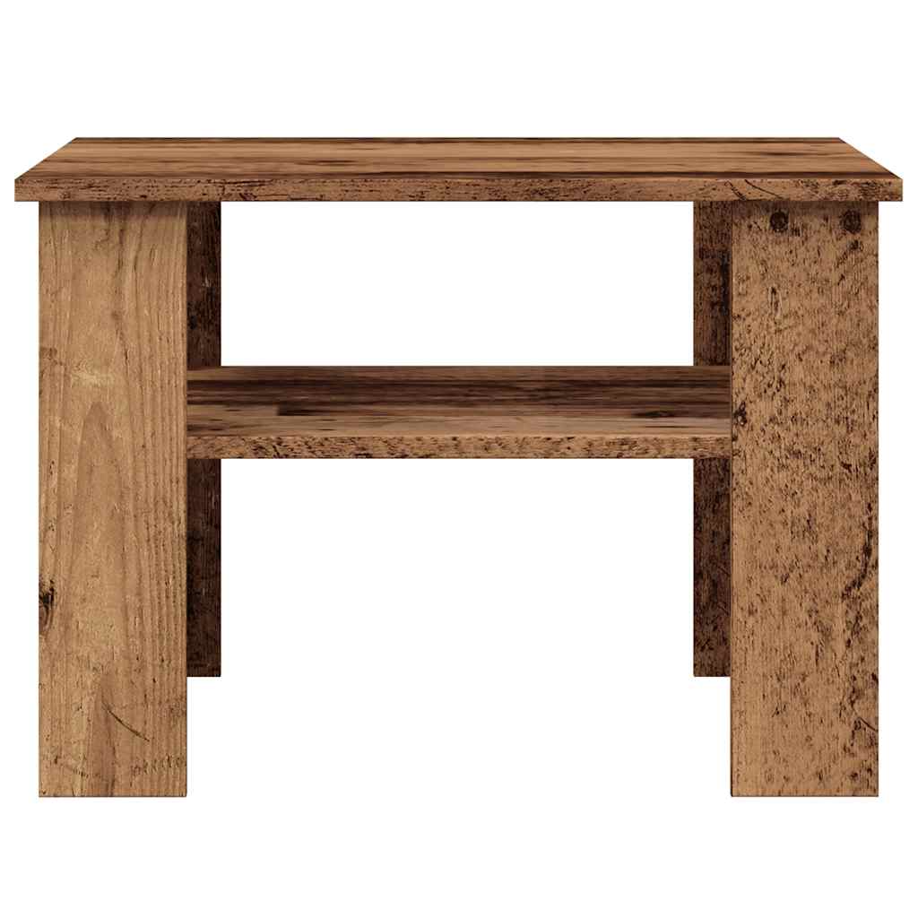 Table basse vieux bois 60x60x42 cm bois d'ingénierie Tables basses vidaXL