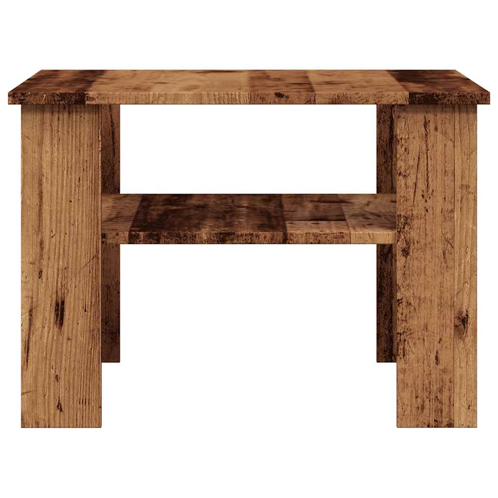 Table basse vieux bois 60x60x42 cm bois d'ingénierie Tables basses vidaXL