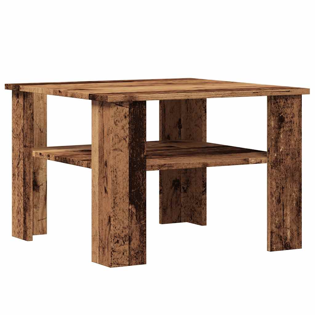 Table basse vieux bois 60x60x42 cm bois d'ingénierie Tables basses vidaXL