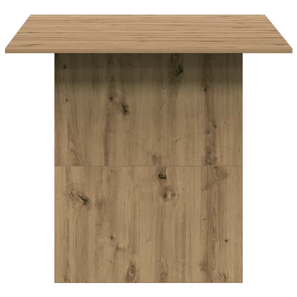 Table à manger chêne artisanal 180x90x76 cm bois d'ingénierie Tables à manger vidaXL   