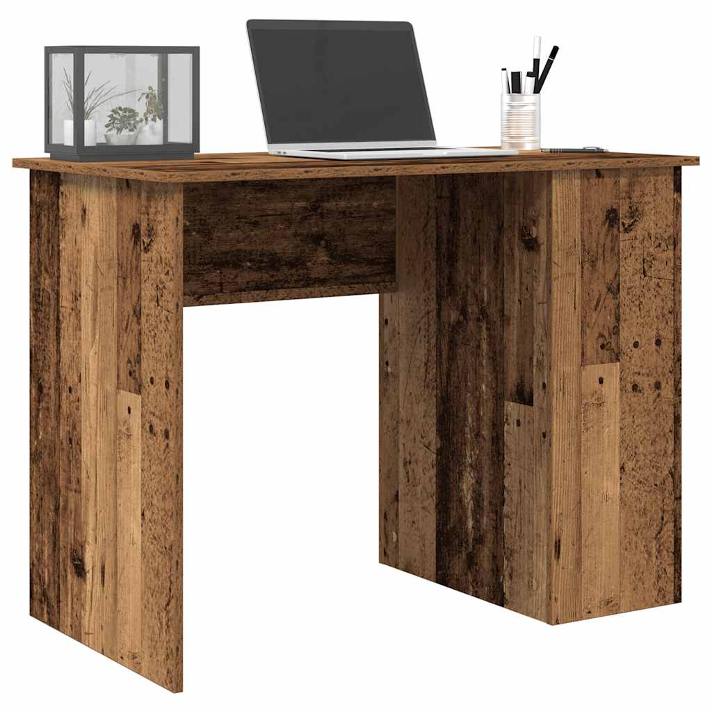 Bureau vieux bois 100x55x75 cm bois d'ingénierie Bureaux vidaXL