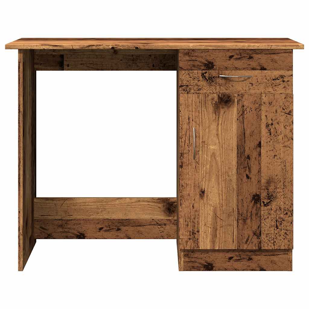 Bureau vieux bois 100x50x76 cm bois d'ingénierie Bureaux vidaXL   