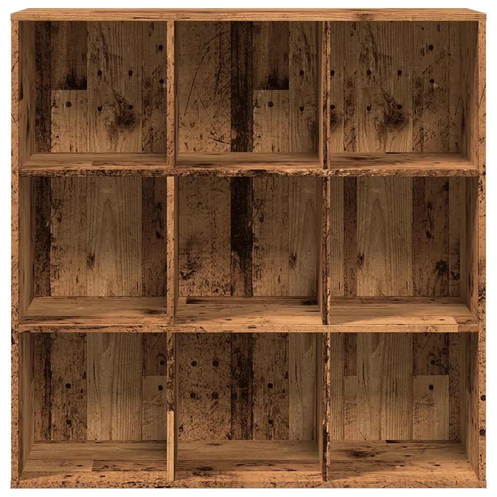 Armoire à livres vieux bois 98x29x97,5 cm Bibliothèques vidaXL   