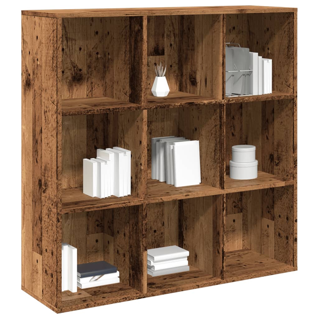 Armoire à livres vieux bois 98x29x97,5 cm Bibliothèques vidaXL   