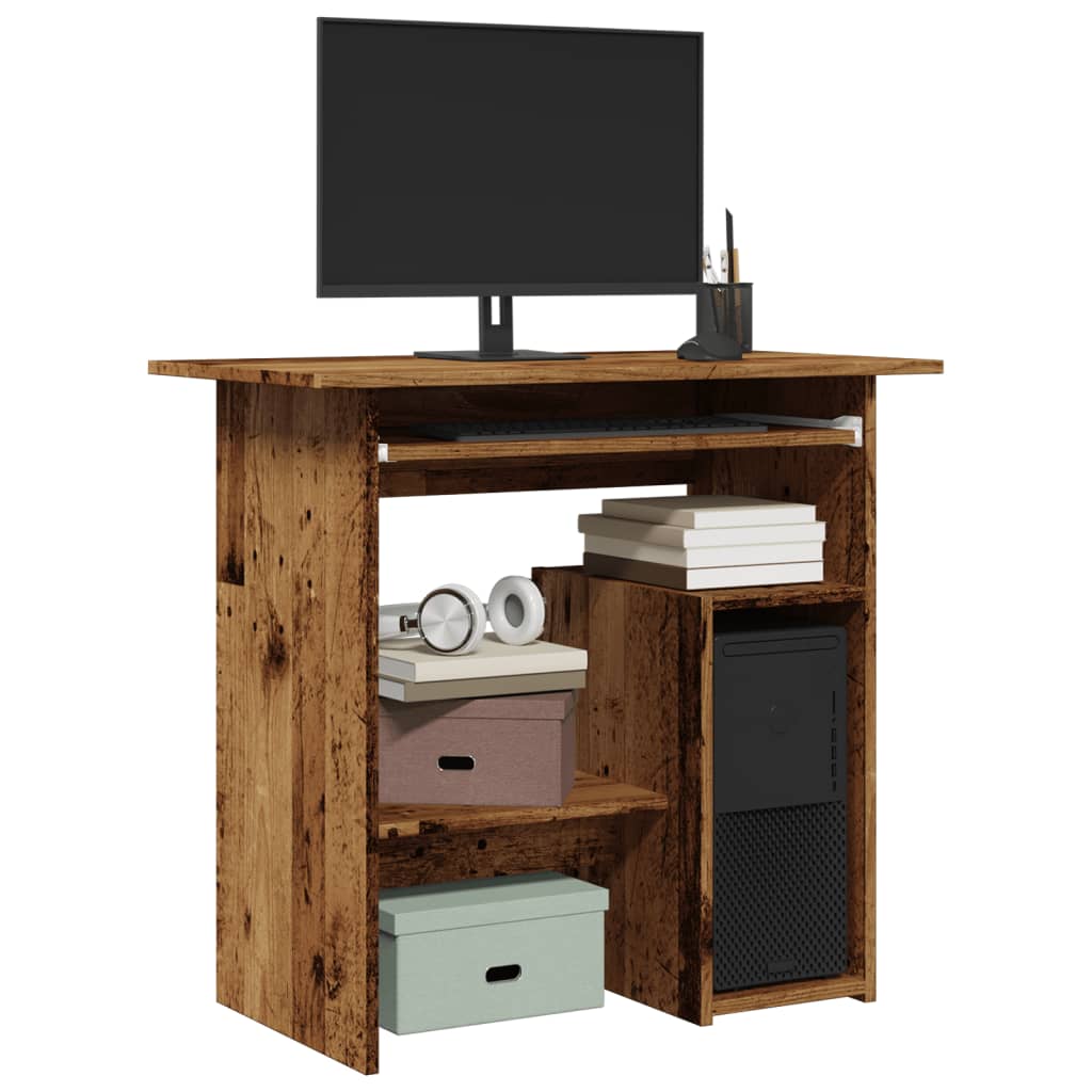 Bureau vieux bois 80x45x74 cm bois d'ingénierie Bureaux vidaXL   