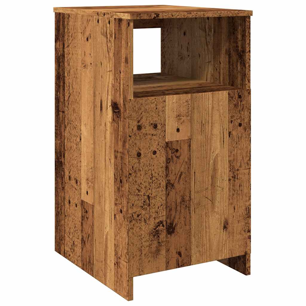 Armoire à tiroirs vieux bois 40x50x76 cm bois d'ingénierie Casiers & armoires de rangement vidaXL   