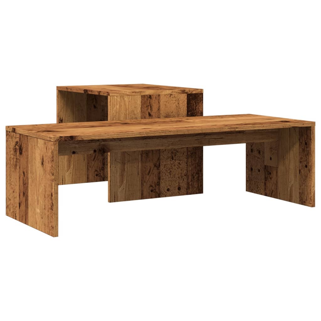 Table basse vieux bois 100x48x40 cm bois d'ingénierie Tables basses vidaXL   