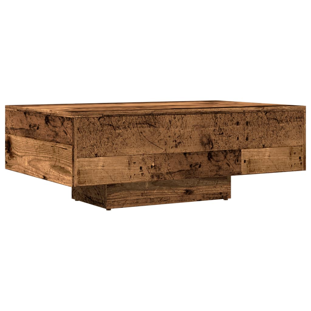 Table basse vieux bois 85x55x31 cm bois d'ingénierie Tables basses vidaXL   