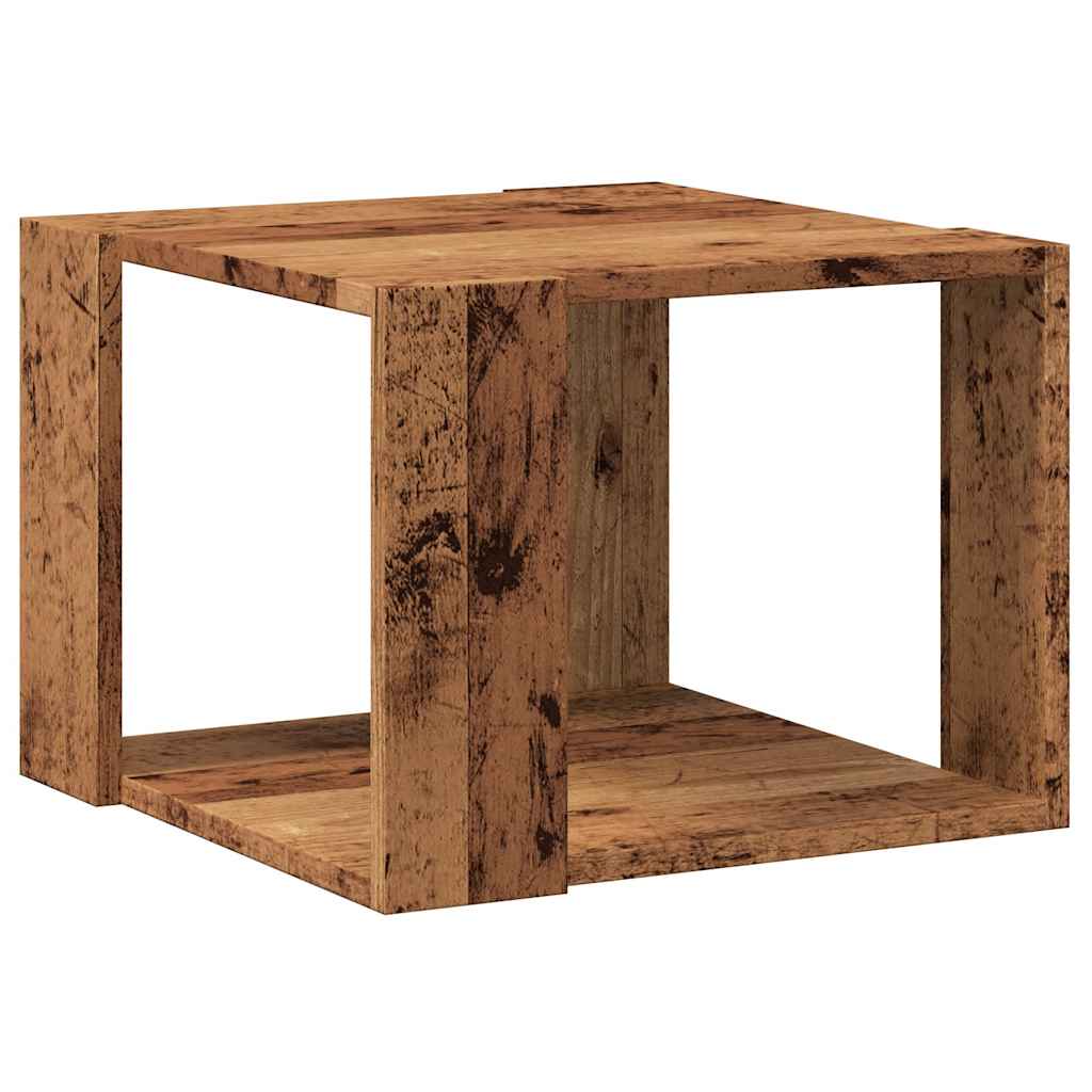 Table basse vieux bois 40x40x30 cm bois d'ingénierie Tables basses vidaXL