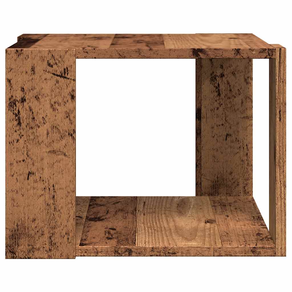 Table basse vieux bois 40x40x30 cm bois d'ingénierie Tables basses vidaXL