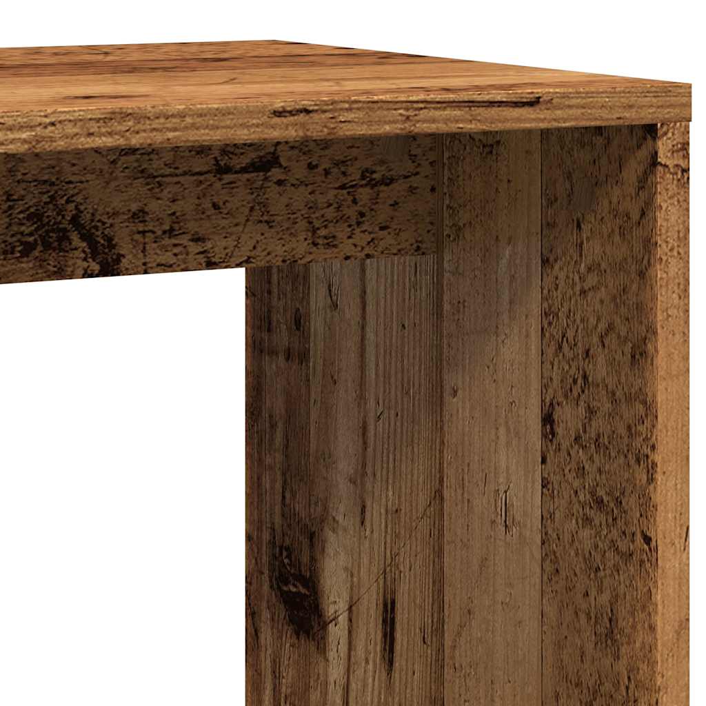 Table d'appoint vieux bois 59x36x38 cm bois d'ingénierie Tables d'appoint vidaXL   