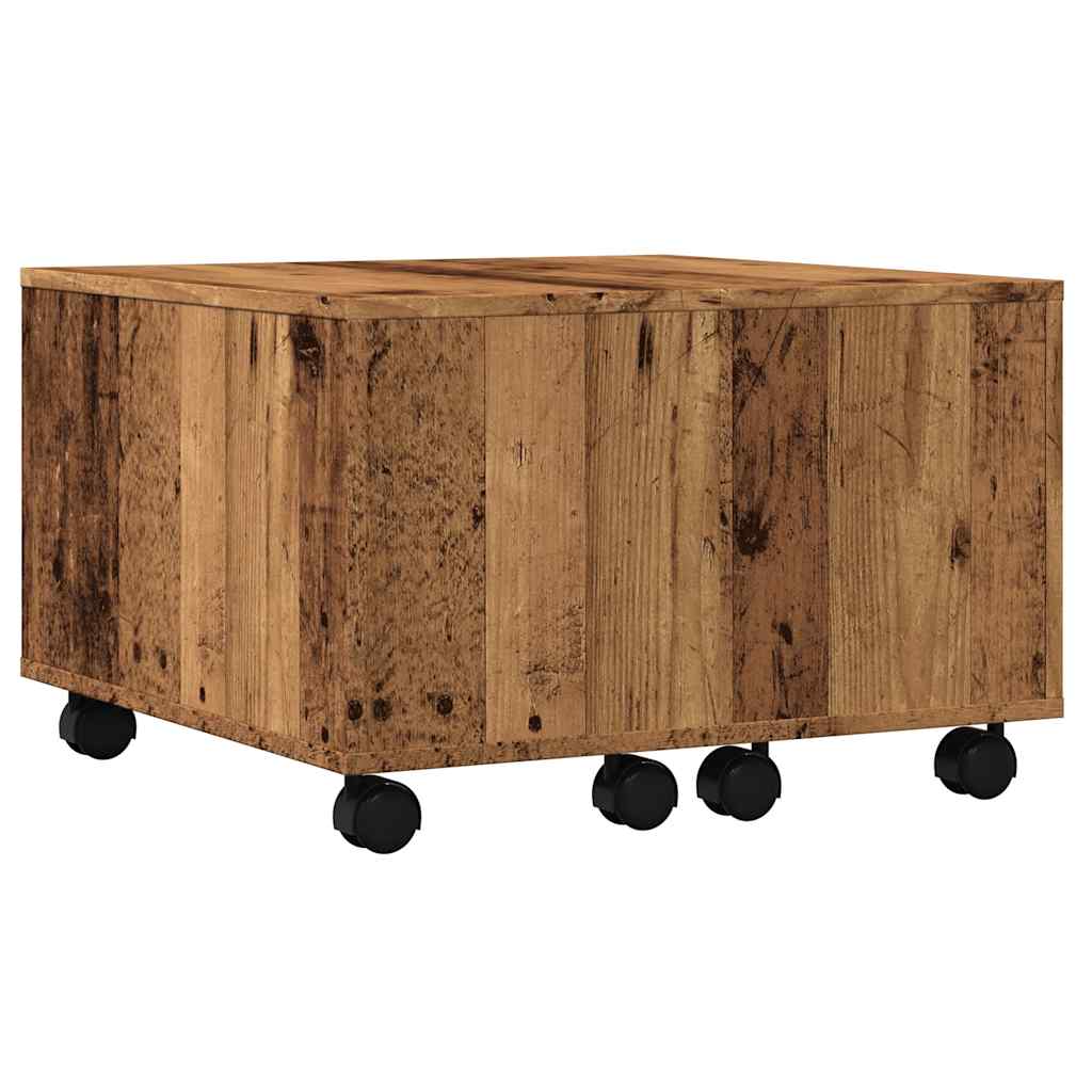 Table basse vieux bois 60x60x38 cm bois d'ingénierie Tables basses vidaXL   