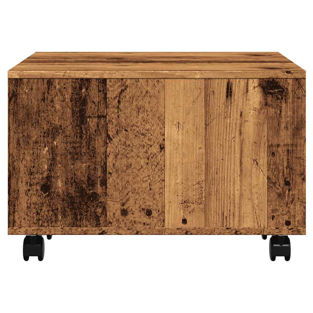 Table basse vieux bois 60x60x38 cm bois d'ingénierie Tables basses vidaXL   