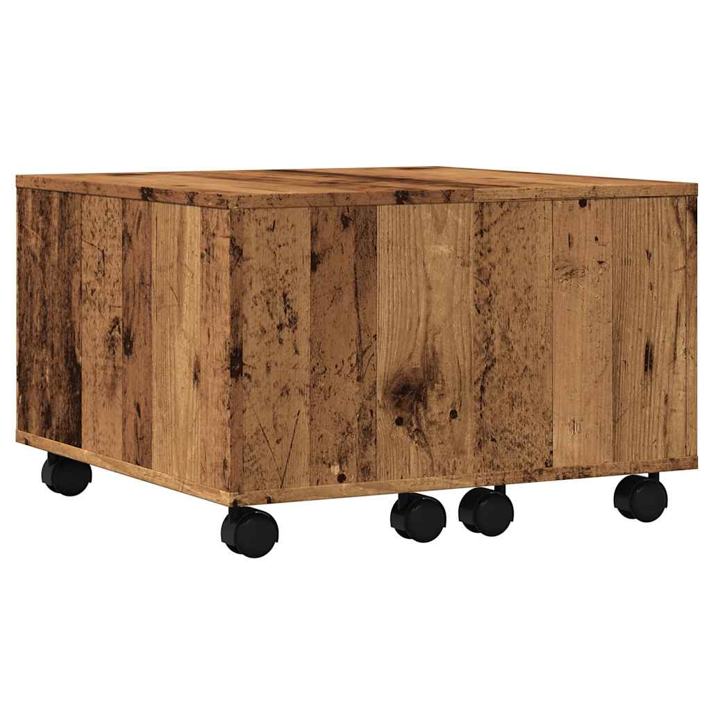 Table basse vieux bois 60x60x38 cm bois d'ingénierie Tables basses vidaXL   