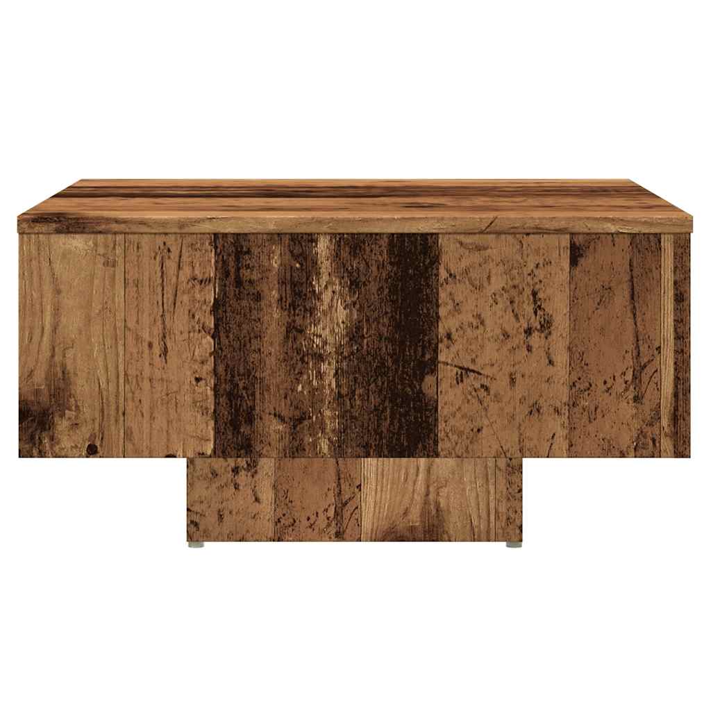 Table basse vieux bois 60x60x31,5 cm bois d'ingénierie Tables basses vidaXL   