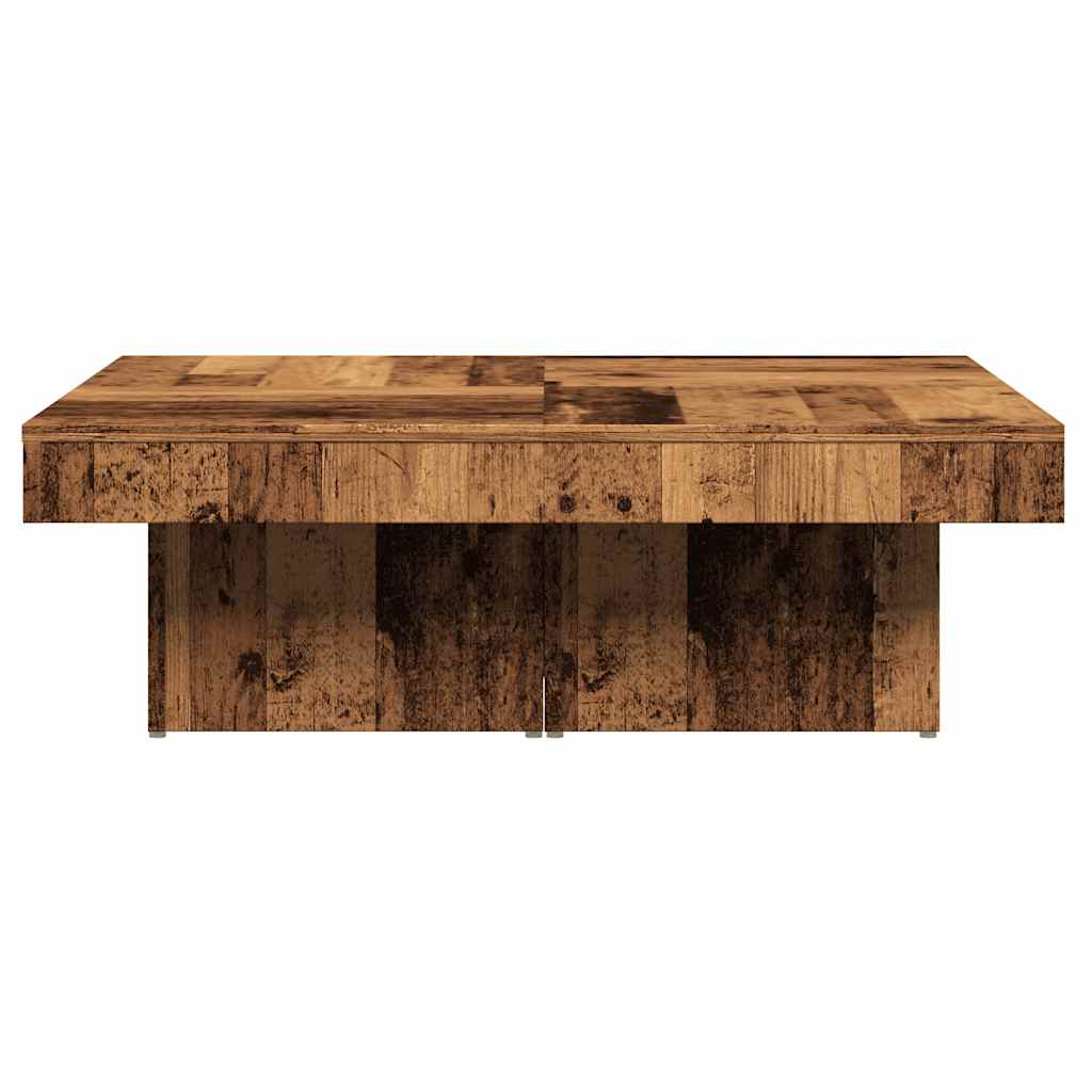 Table basse vieux bois 90x90x28 cm bois d'ingénierie Tables basses vidaXL   