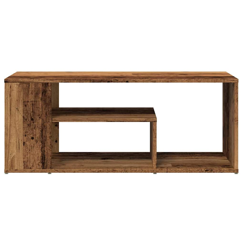 Table d'appoint vieux bois 100x50x40 cm bois d'ingénierie Tables basses vidaXL