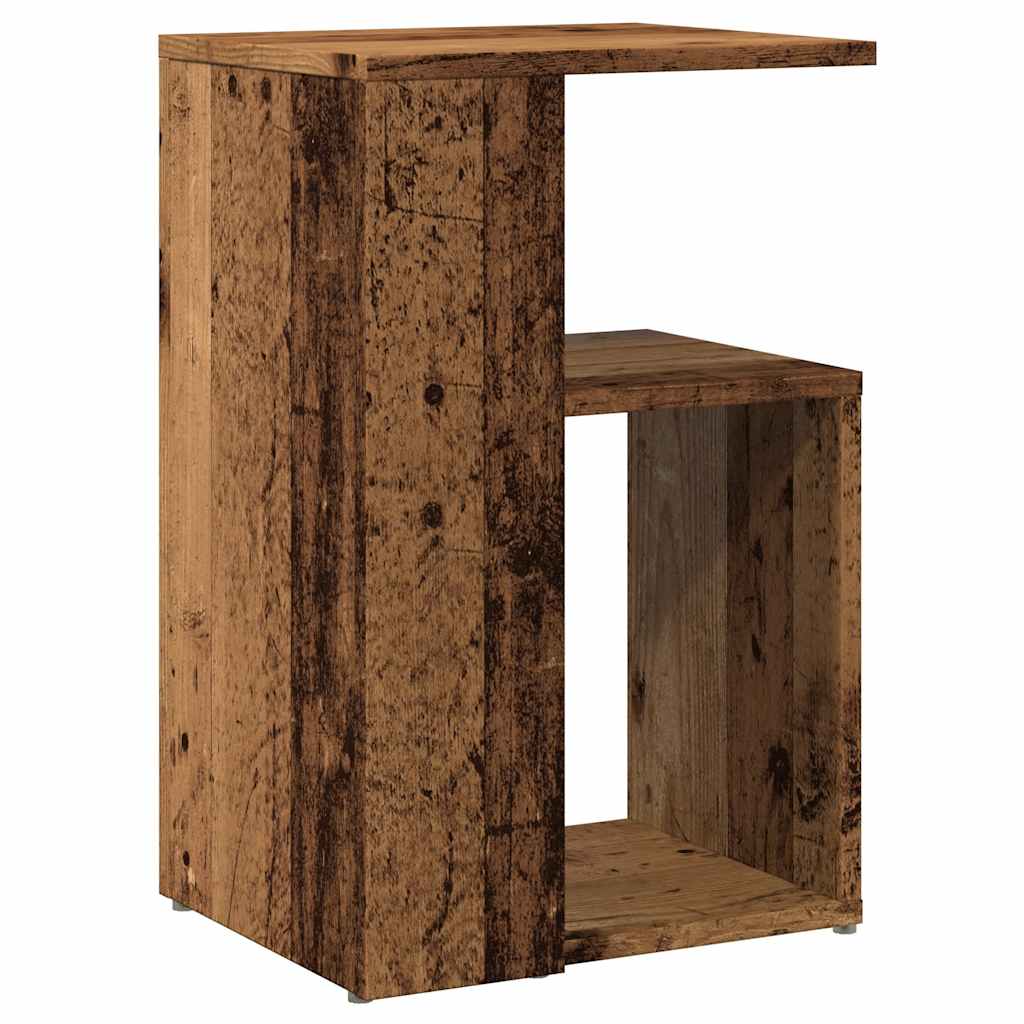 Table d'appoint vieux bois 36x30x56 cm bois d'ingénierie Tables d'appoint vidaXL   