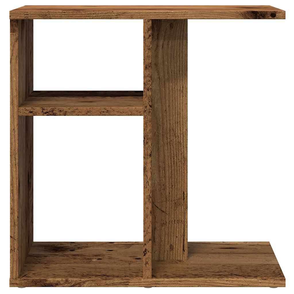 Table d'appoint vieux bois 50x30x50 cm bois d'ingénierie Tables d'appoint vidaXL