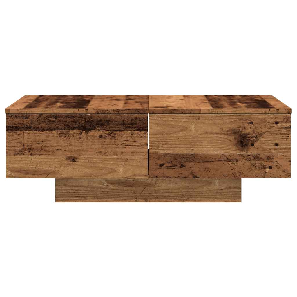 Table basse vieux bois 90x60x31 cm bois d'ingénierie Tables basses vidaXL   