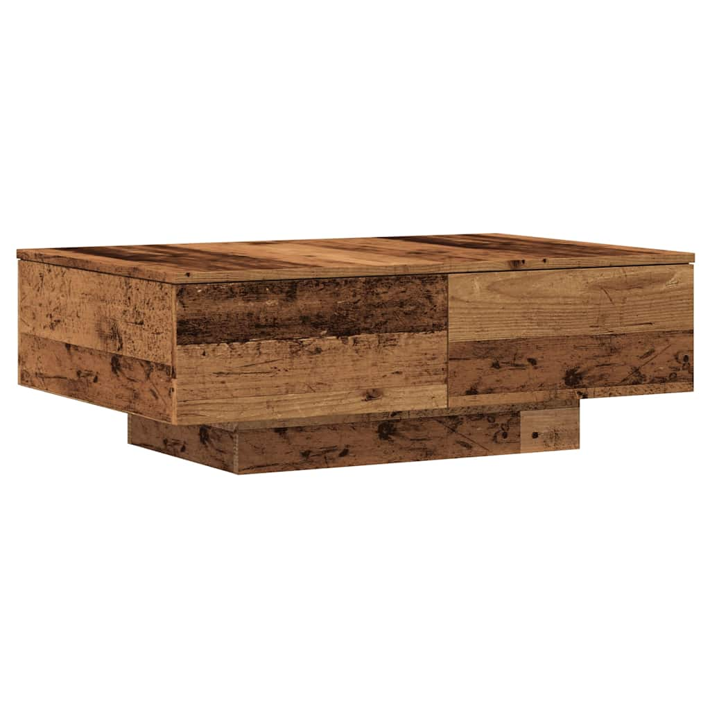 Table basse vieux bois 90x60x31 cm bois d'ingénierie Tables basses vidaXL   