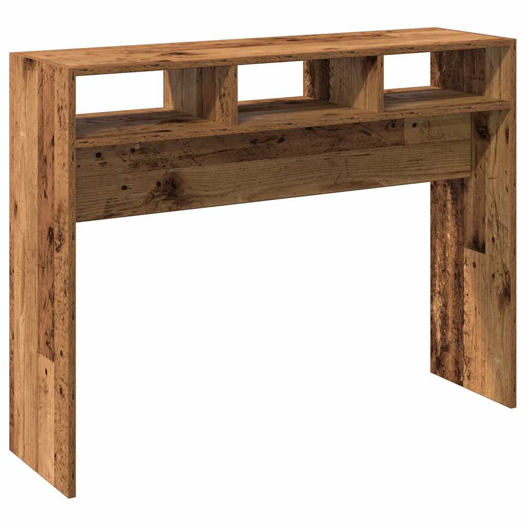 Table console vieux bois 105x30x80 cm bois d'ingénierie Tables d'appoint vidaXL   