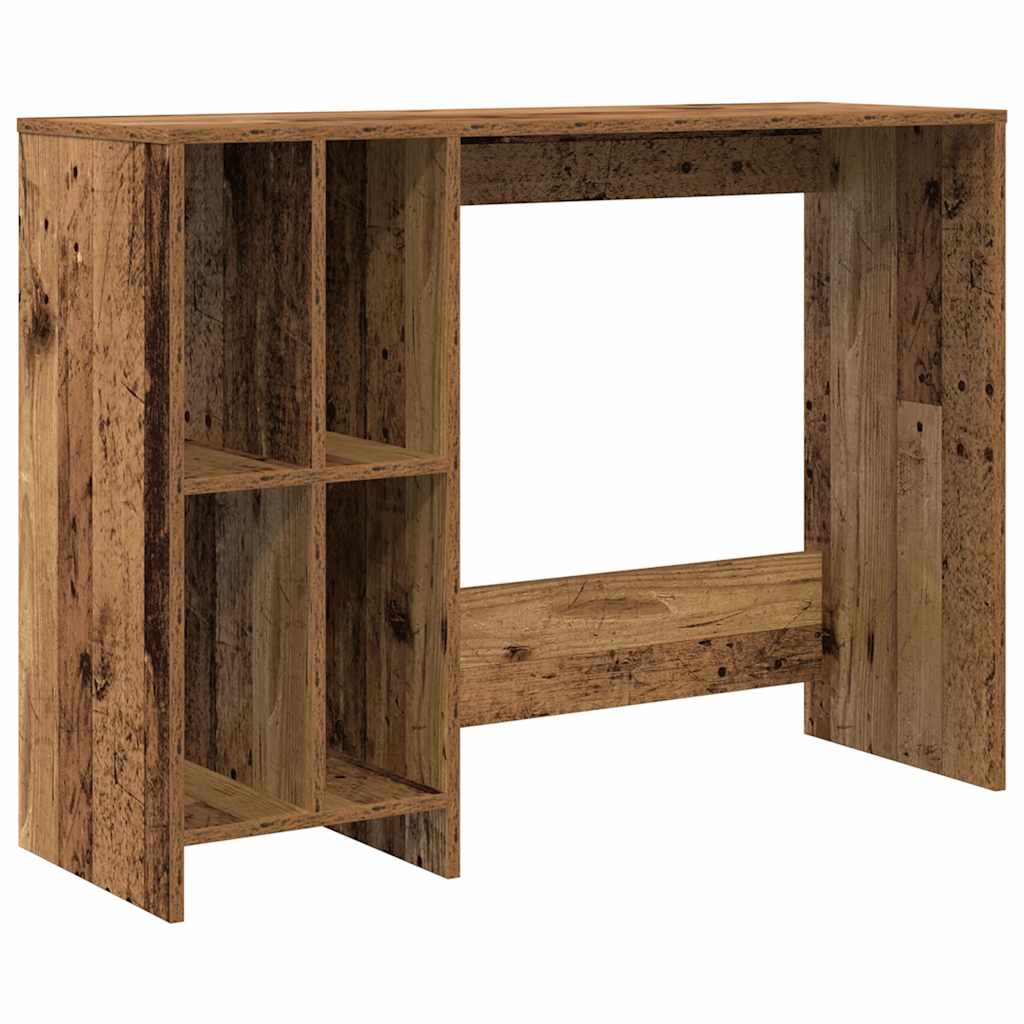 Bureau vieux bois 102,5x35x75 cm bois d'ingénierie Bureaux vidaXL   