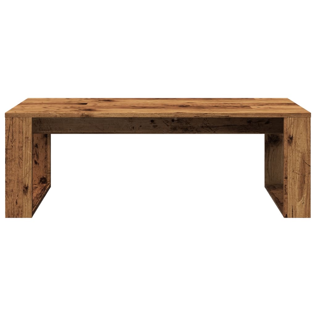 Table basse vieux bois 102x50x35 cm bois d'ingénierie Tables basses vidaXL