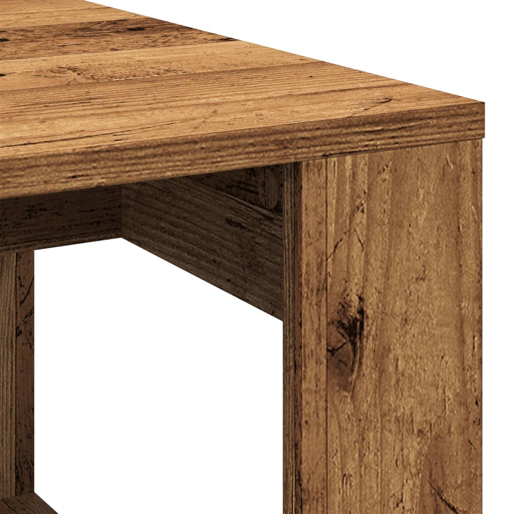 Table basse vieux bois 102x50x35 cm bois d'ingénierie Tables basses vidaXL