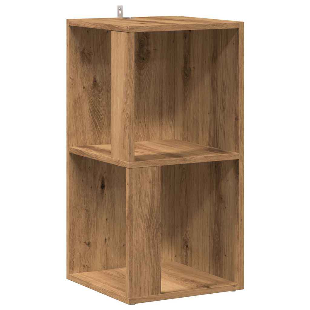 Armoire d'angle chêne artisanal 33x33x67 cm bois d'ingénierie Casiers & armoires de rangement vidaXL