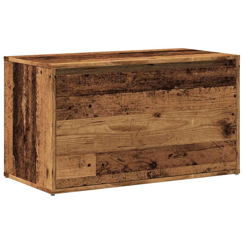 Banc d'entrée 80x40x45 cm vieux bois bois d'ingénierie Bancs coffres vidaXL   