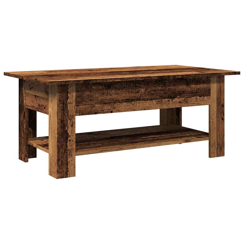 Table basse vieux bois 102x55x42 cm bois d'ingénierie Tables basses vidaXL   